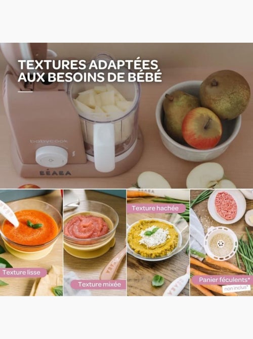 Béaba - babycook solo - robot bébé 4 en 1 mixeur-cuiseur - cuisson vapeur - pralin - Kiabi