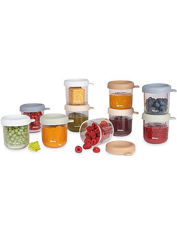 Béaba - coffret 10 portions verre
