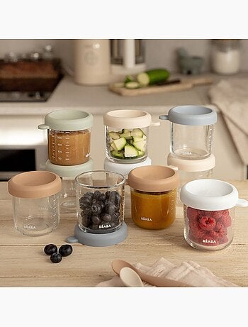Béaba - coffret 10 portions verre