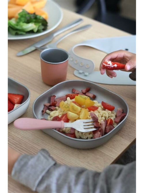 Béaba - coffret repas inox terracotta - Kiabi
