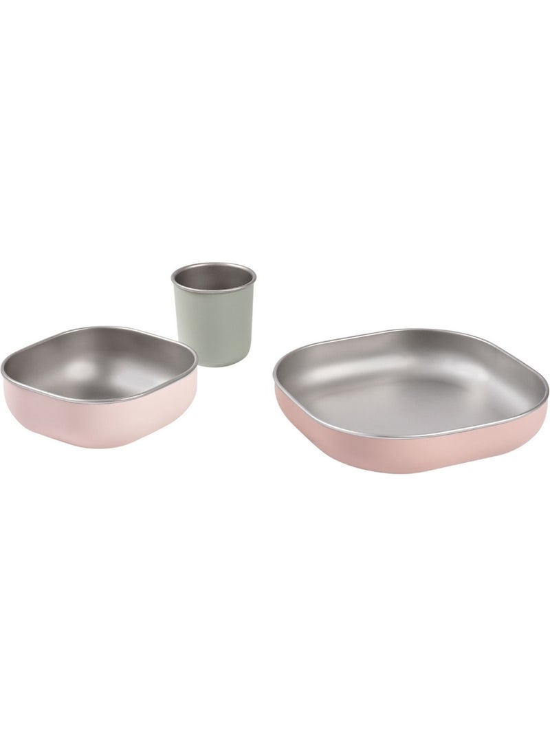 Béaba - coffret repas Rose - Kiabi