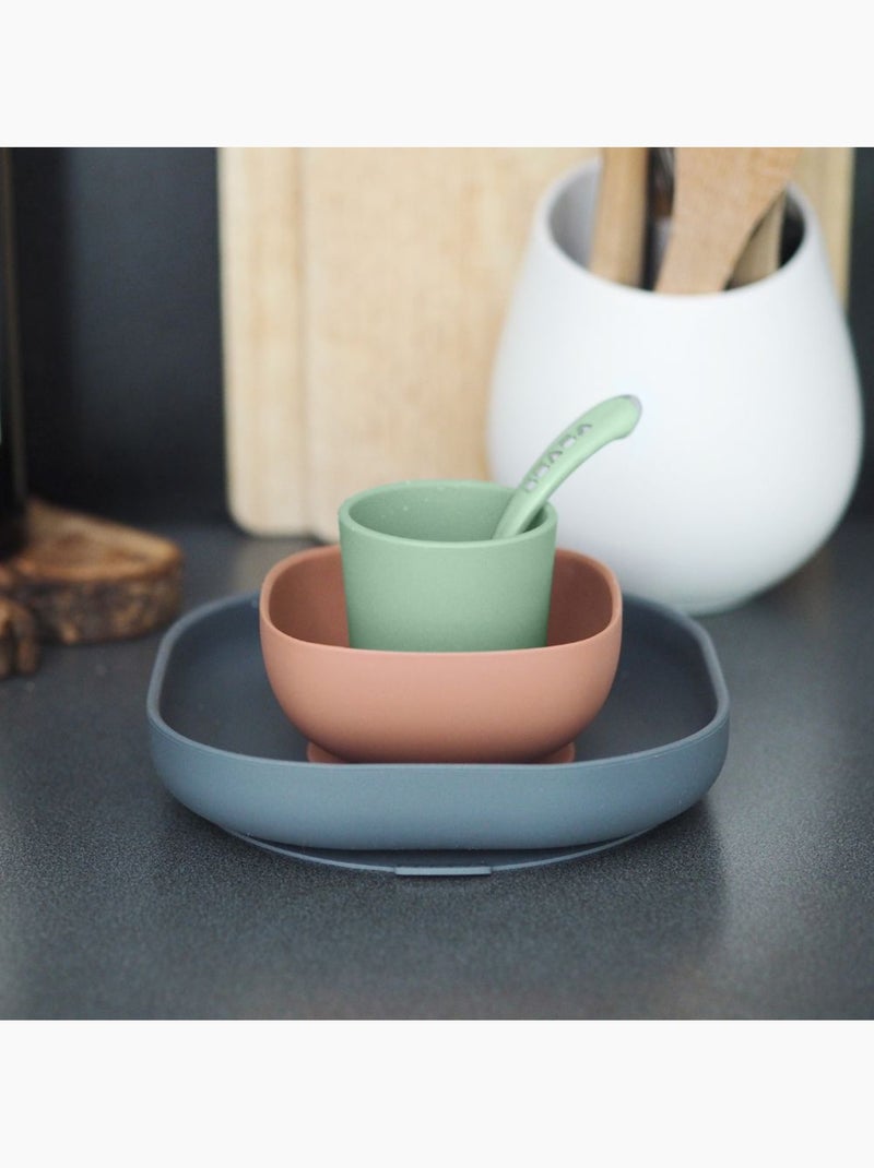 Béaba - Coffret repas Vert d'eau - Kiabi