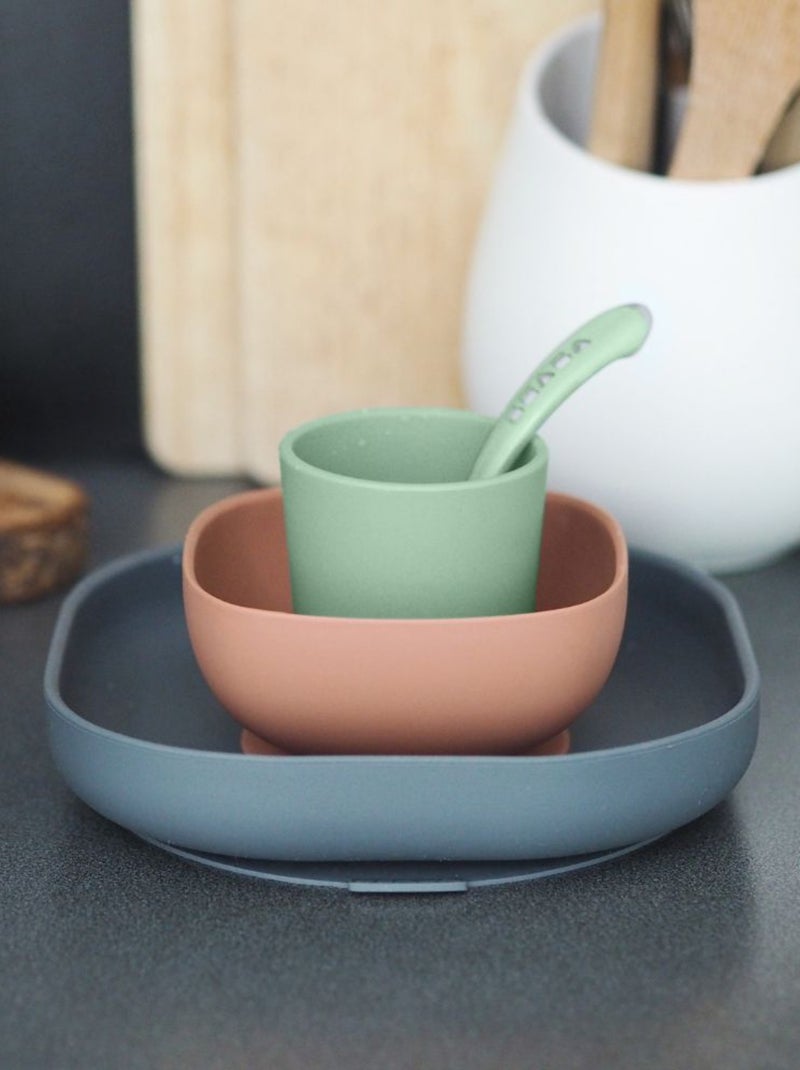 Béaba - Coffret repas Vert d'eau - Kiabi