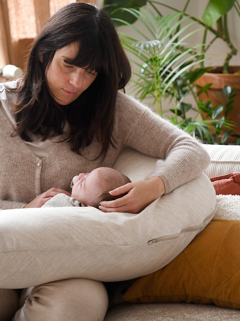 Béaba - Coussin de grossesse Big Flopsy Gris - Kiabi