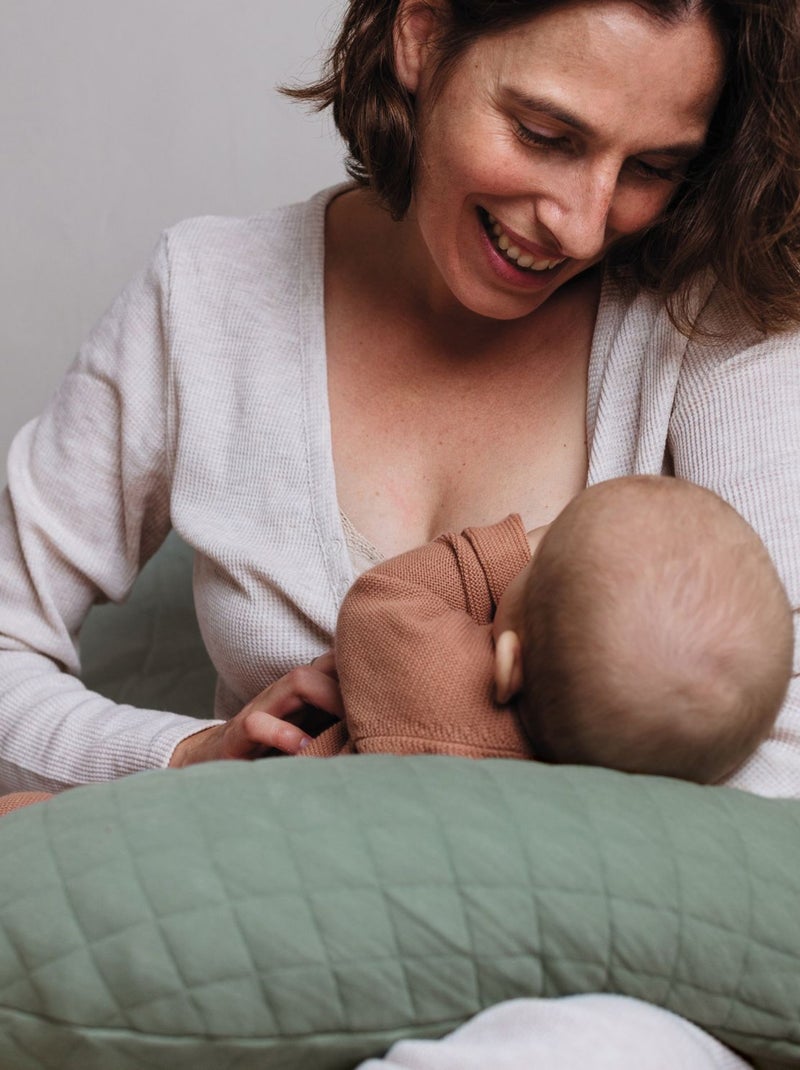 Béaba - Coussin de grossesse Big Flopsy Vert d'eau - Kiabi