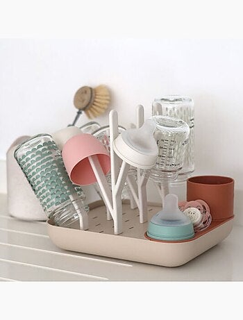 Béaba - Egoutte biberons forêt terracotta/clay