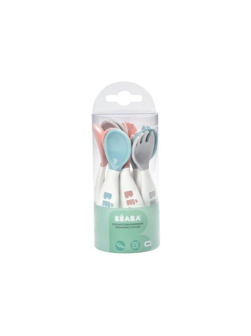 Béaba - Lot de 10 couverts en silicone - Kiabi
