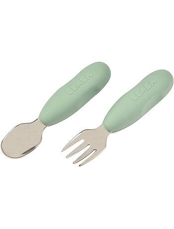 Béaba - Lot de 2 pré-couverts en inox