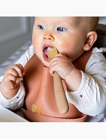 Béaba - Lot de 4 cuillères silicone