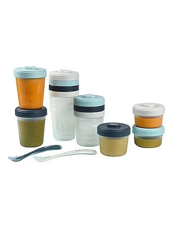Béaba - pack 1er repas avec pots de conservation et cuillères