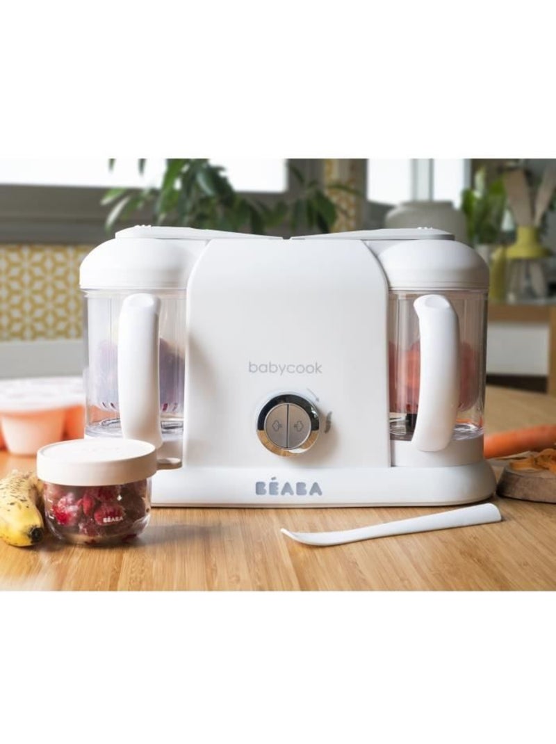 Béaba - Robot cuiseur Babycook Duo Blanc - Kiabi