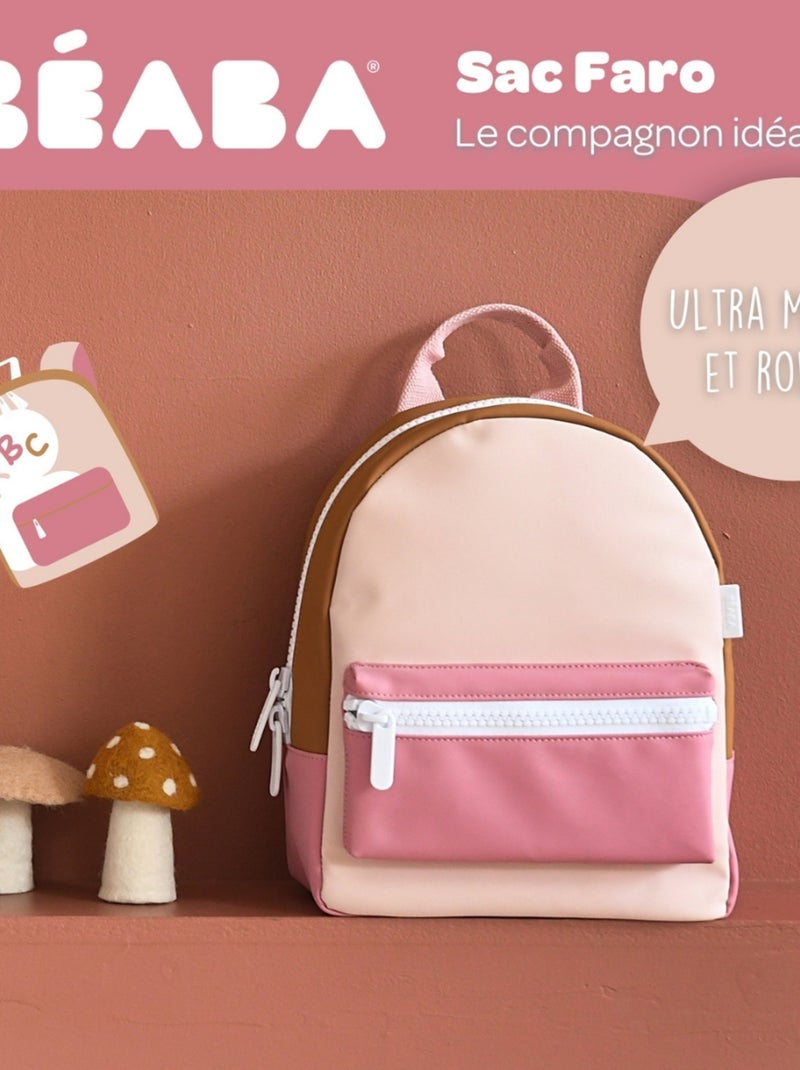 Béaba - Sac à dos enfant faro Rose - Kiabi
