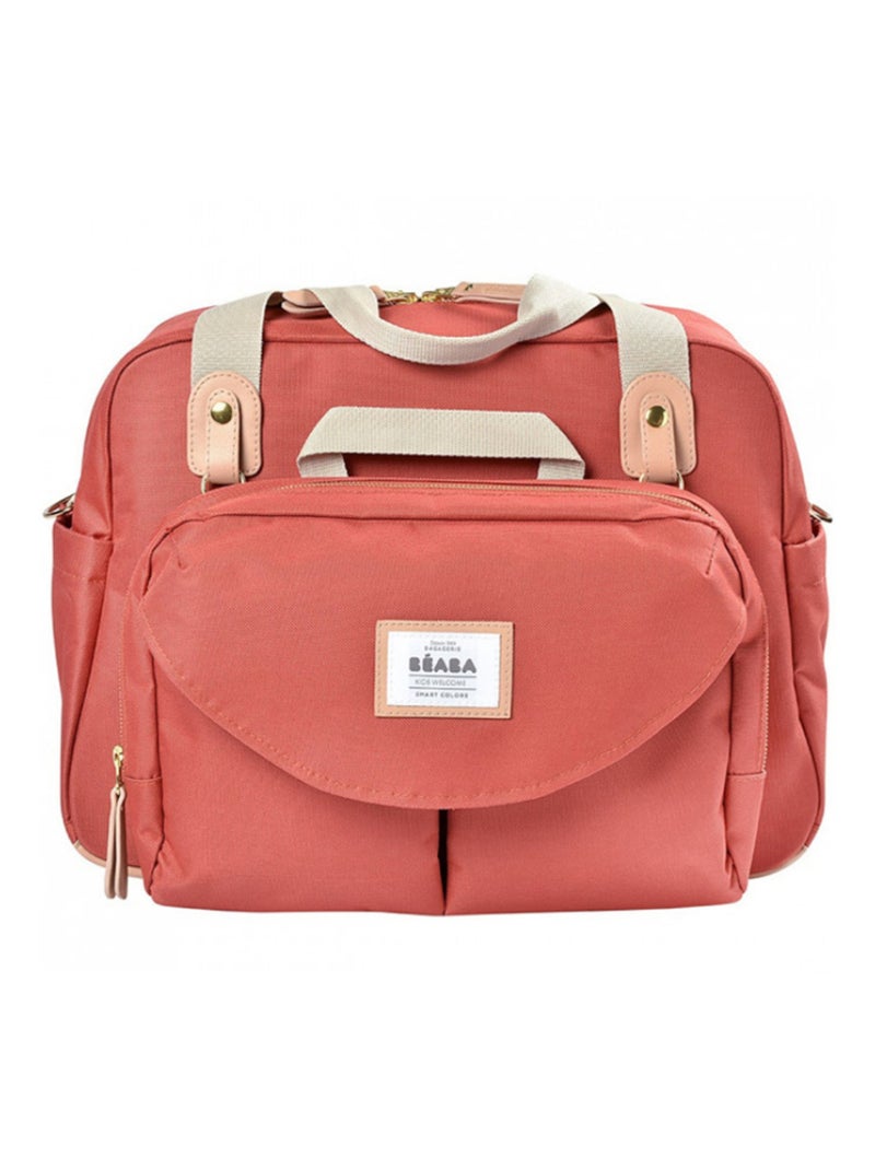 Béaba - Sac Ã  langer Genève II Orange corail - Kiabi