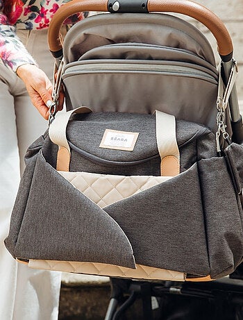 Béaba - Sac à langer Sydney Gris chiné foncé