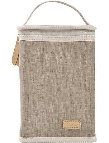 Béaba - Sac repas isotherme rose poudré