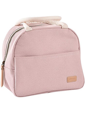 Béaba - Sac repas isotherme rose poudré