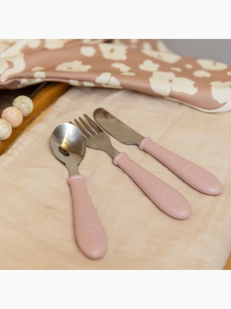 Béaba - Set de 3 couverts Rose - Kiabi