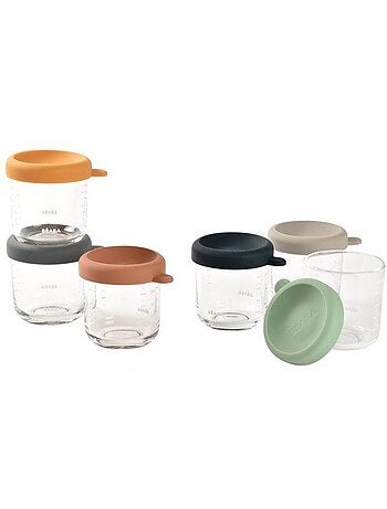 Beaba coffret 6 portions verre 250ml sunrise