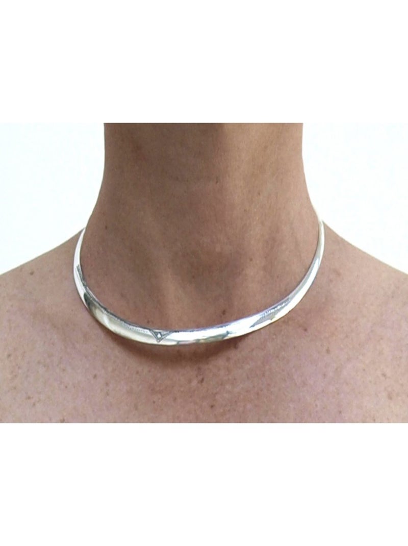 Beau collier ethnique Touareg Gris - Kiabi