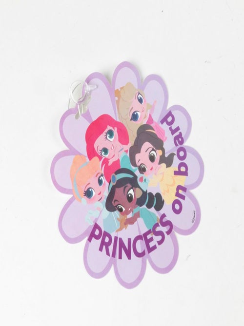 Bébé à bord avec Ariel, Belle, Jasmine, Aurore et Cendrillon- Disney – ventouse, fleur - Kiabi