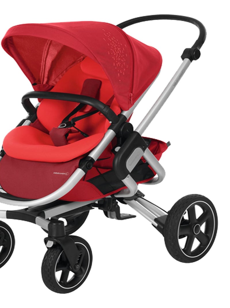 BEBE CONFORT Poussette Nova 4 roues, Tout-terrain, confortable, De 0 à 3,5 ans, Vivid Red Rouge - Kiabi