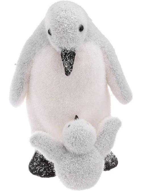 Bébé et maman pingouin 27cm en polyfoam - Kiabi