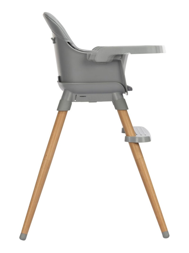 BEBECONFORT Chaise haute bébé 4 en 1 Avista 2 Gris Gris - Kiabi