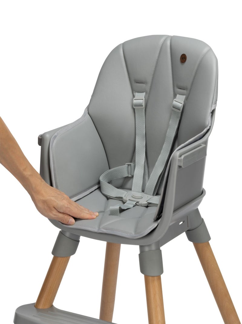 BEBECONFORT Chaise haute bébé 4 en 1 Avista 2 Gris Gris - Kiabi