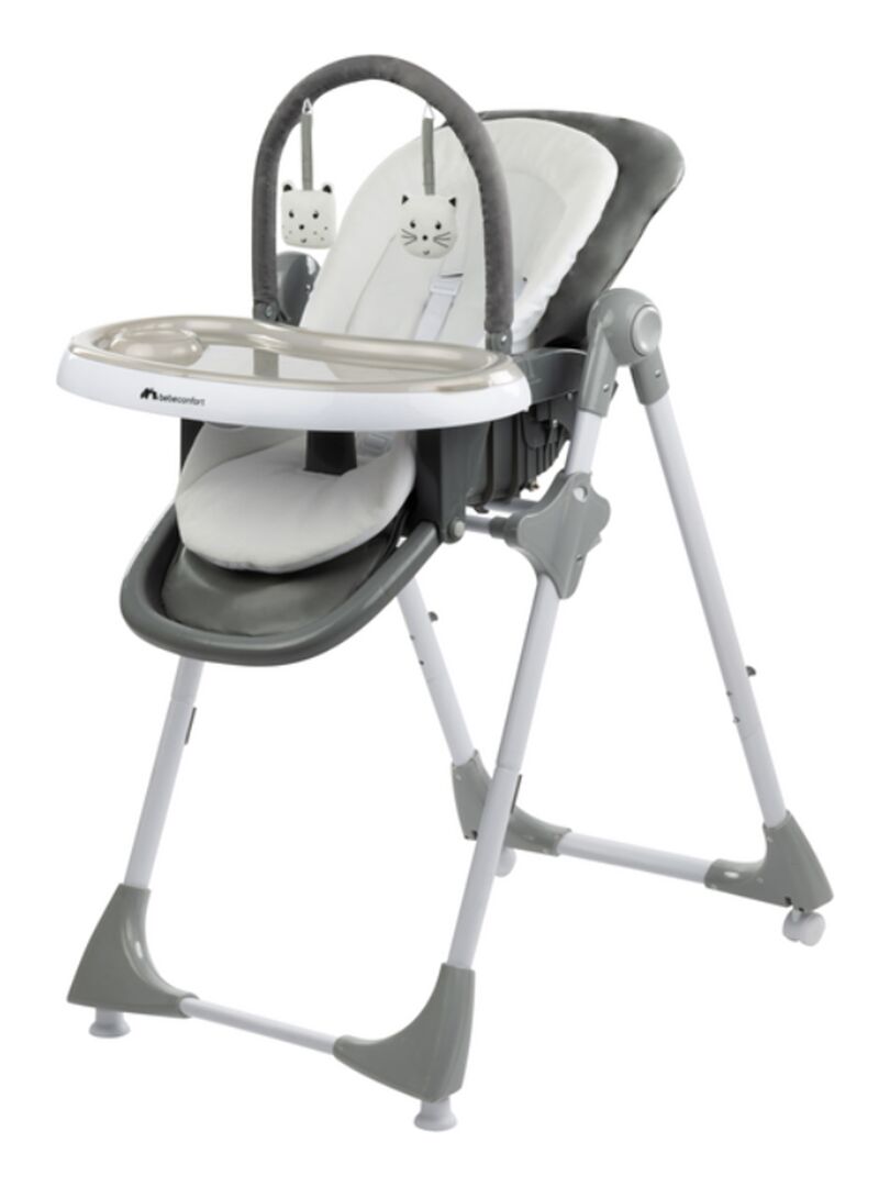 BEBECONFORT Chaise haute bébé Kiwi 3 en 1, évolutive, De la naissance à 3  ans (15kg), Gray Mist - Gris Gris - Kiabi - 104.99€