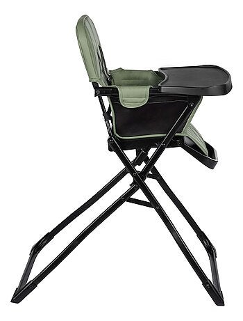 BEBECONFORT Chaise haute bébé LILY, compacte et lègère, de 6 mois à 3 ans (15 kg), Tinted Graphite