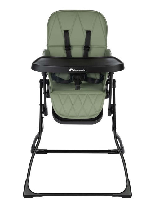 BEBECONFORT Chaise haute bébé LILY, compacte et lègère, de 6 mois à 3 ans (15 kg), Mineral green - Kiabi