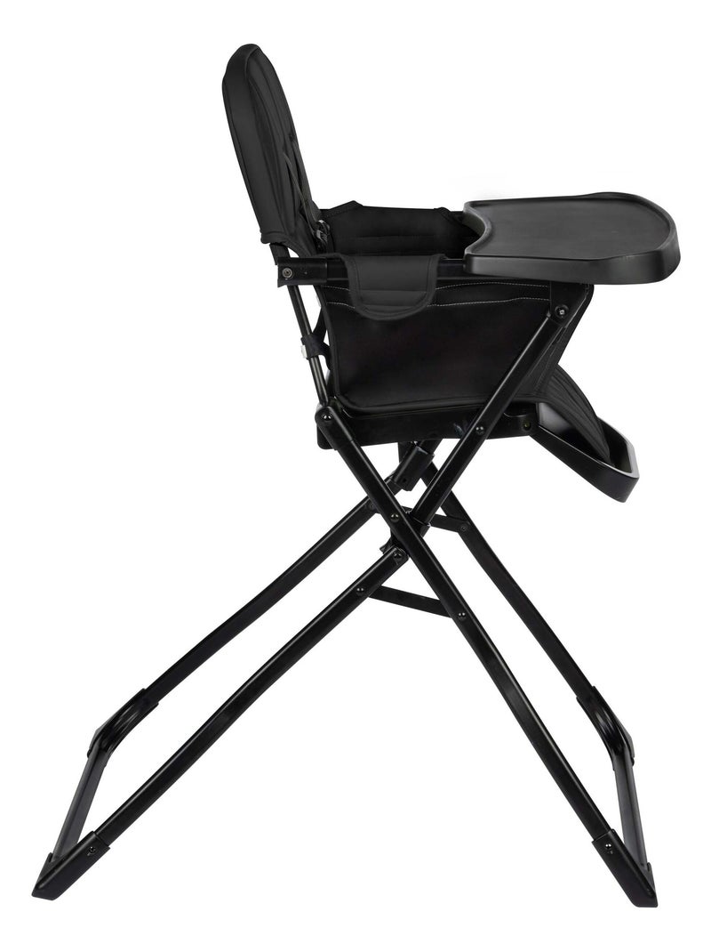 BEBECONFORT Chaise haute bébé LILY, compacte et lègère, de 6 mois à 3 ans (15 kg), Tinted Graphite Gris foncé - Kiabi