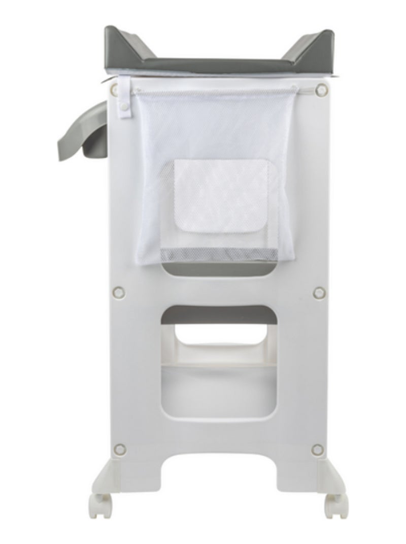 BEBECONFORT Dolphy Table à langer et baignoire 2en 1,De la naissance à 12 mois (11kg) Gris - Kiabi