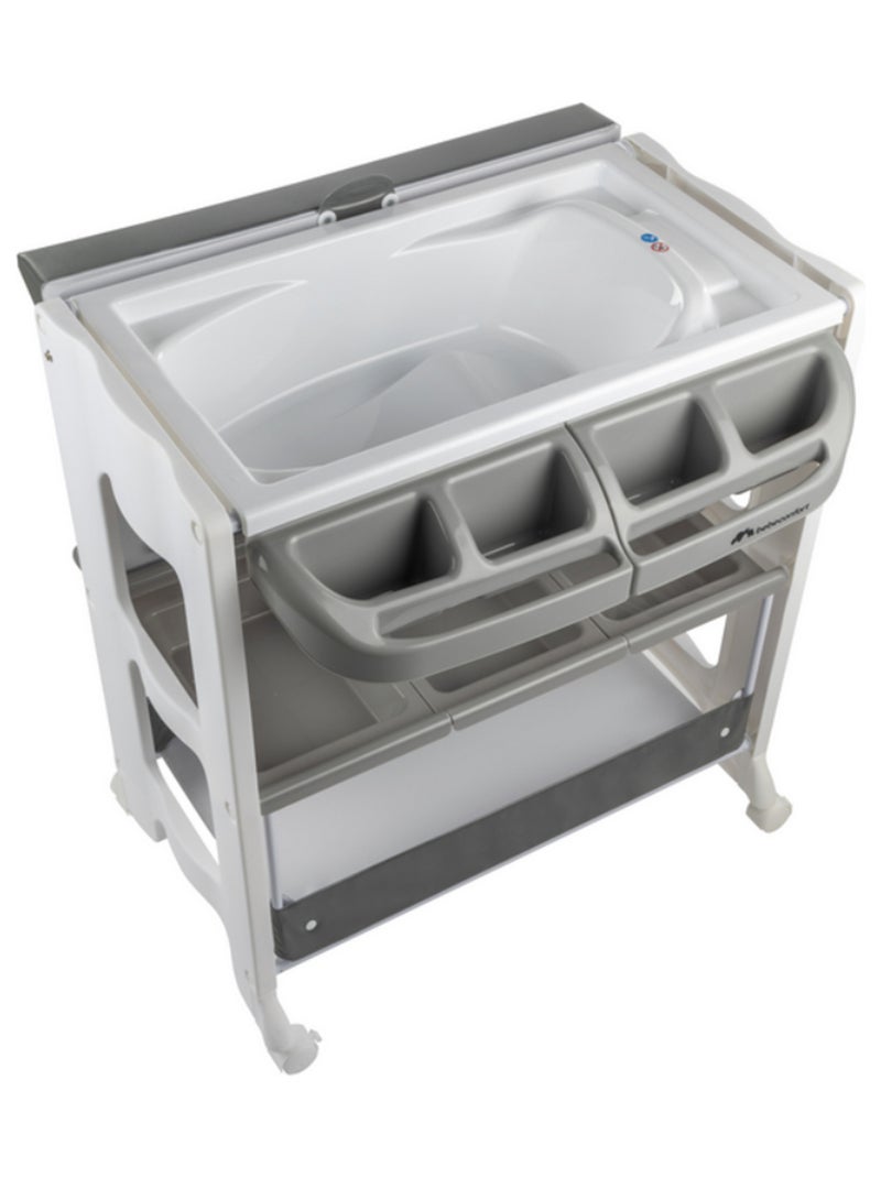 BEBECONFORT Dolphy Table à langer et baignoire 2en 1,De la naissance à 12 mois (11kg) Gris - Kiabi