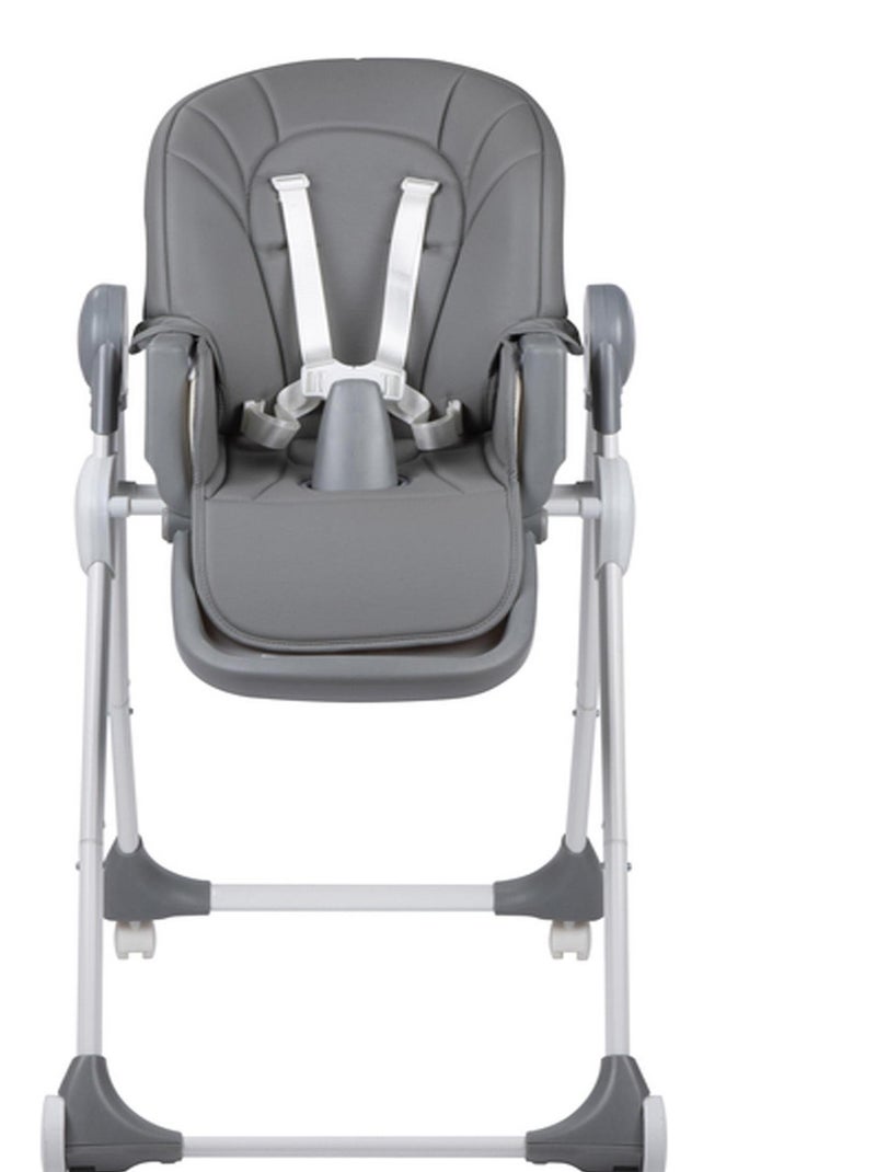 BEBECONFORT Looky Chaise haute bébé, évolutive multi-positions, De 6 mois à 3 ans (15kg),Warm gray Gris Gris - Kiabi