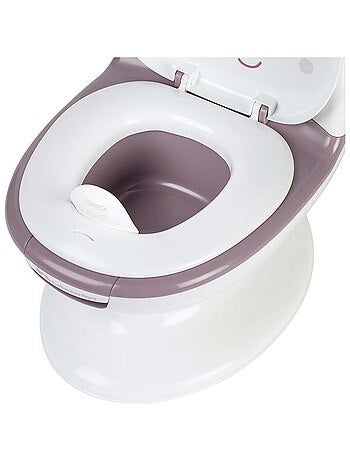 BEBECONFORT Mini toilette Panda, Pot avec bruit de chasse d'eau