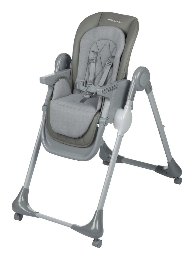 BEBECONFORT OLEA Chaise haute bébé, évolutive, multi-positions Gris - Kiabi