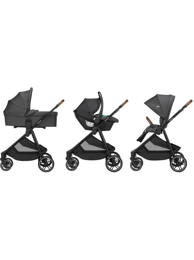 Bebeconfort pack poussette trio luvia Blanc Gris - Kiabi