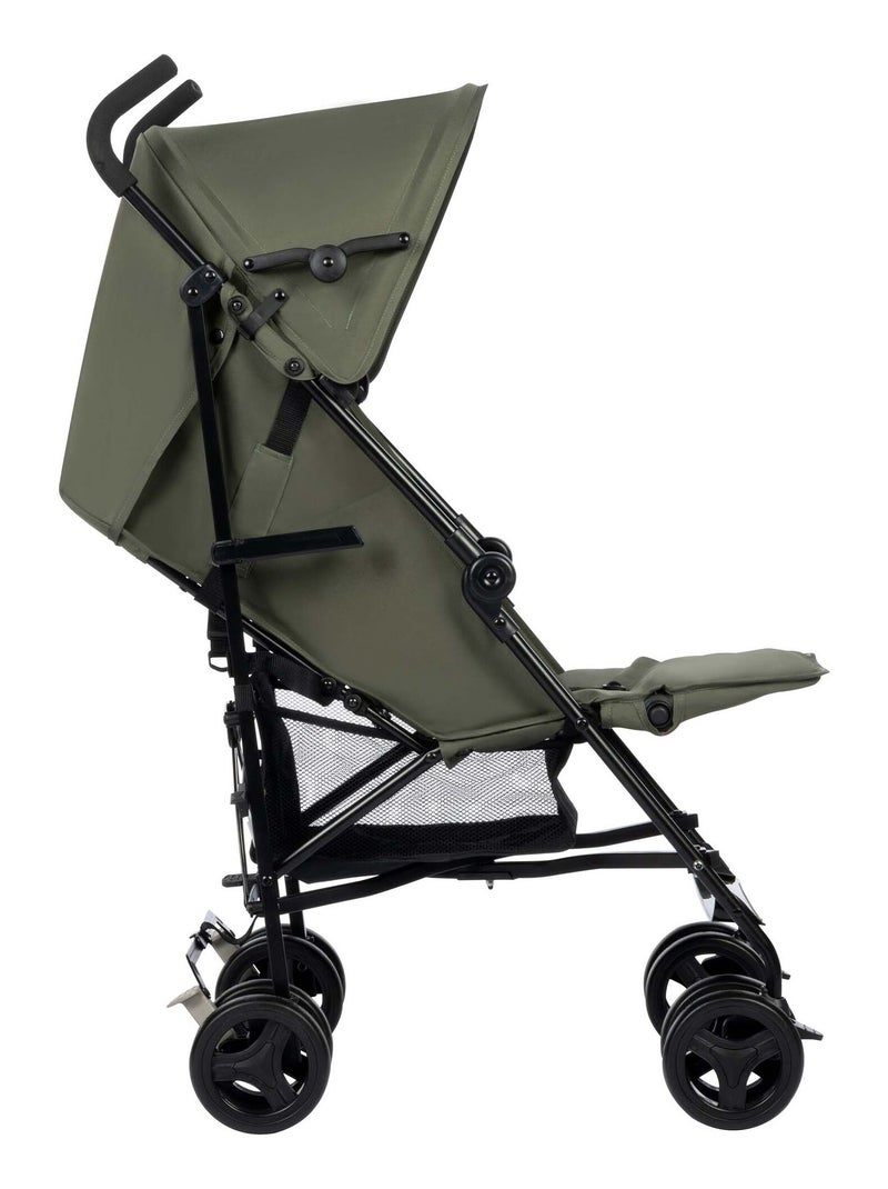 BEBECONFORT Poussette canne multipositions ultra compacte Rainbow, 4 roues, Mineral Green Vert - Kiabi