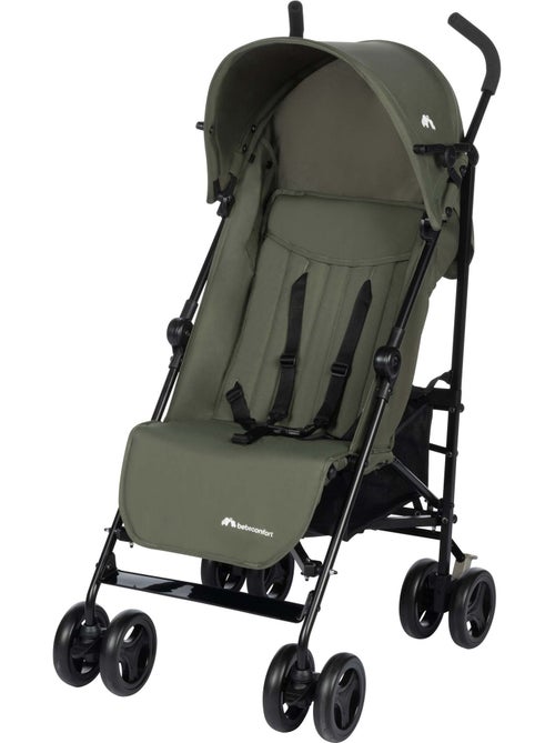 Bebeconfort poussette canne multipositions ultra compacte rainbow, 4 roues, mineral green - Kiabi