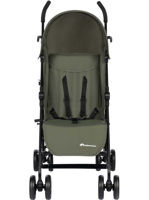 Bebeconfort poussette canne multipositions ultra compacte rainbow, 4 roues, mineral green - Kiabi