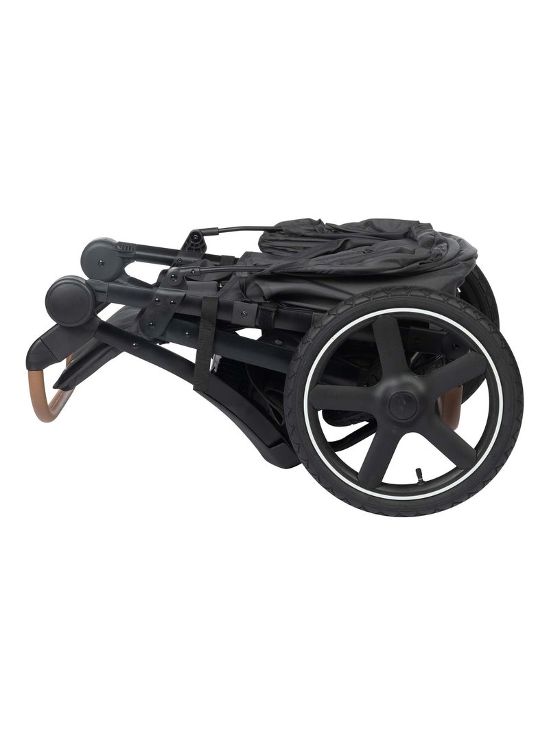 BEBECONFORT Poussette CLOUDY 3 roues, Tout-terrain, de 0 à 4 ans (0 à 22kg) Gris foncé - Kiabi