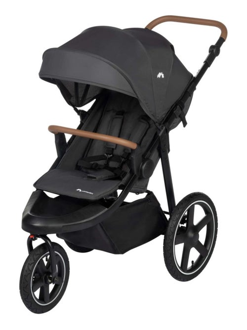 BEBECONFORT Poussette CLOUDY 3 roues, Tout-terrain, de 0 à 4 ans (0 à 22kg), Mineral Graphite - Kiabi