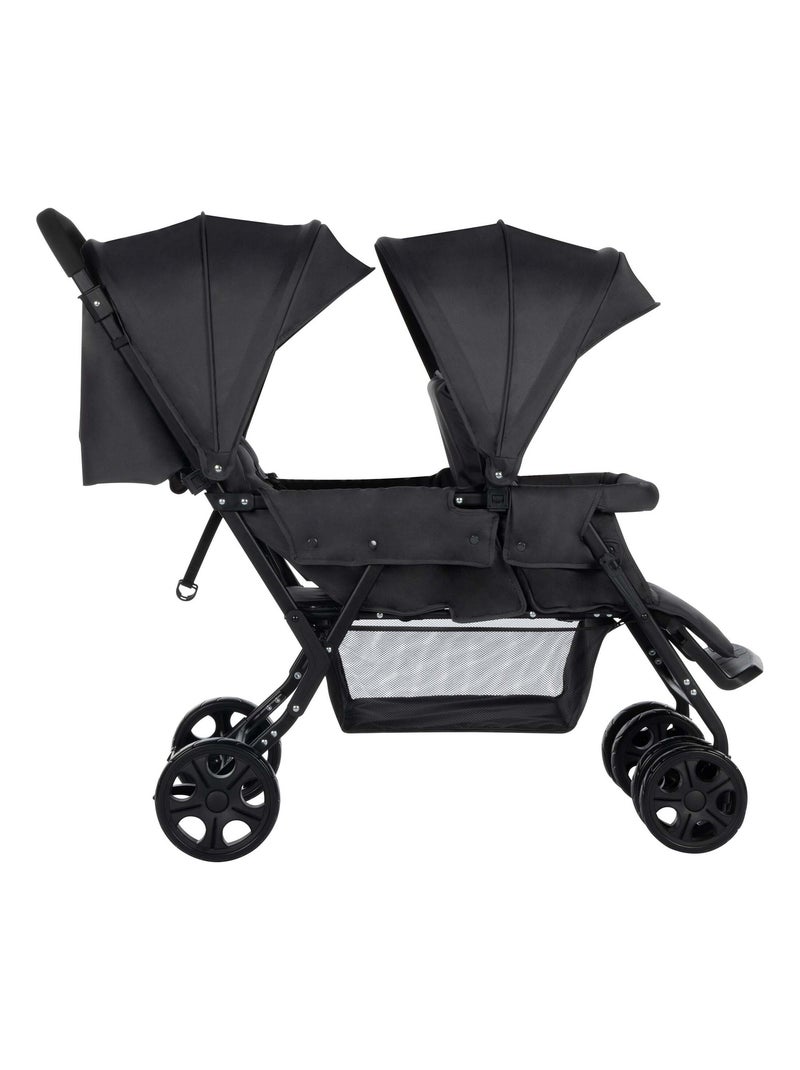 BEBECONFORT Poussette double Teamy, pour enfants d'âges rapprochés Gris - Kiabi