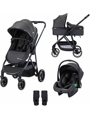 BEBECONFORT Poussette Trio Brume avec siège auto i-Size