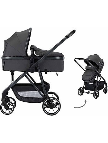 BEBECONFORT Poussette Trio Brume avec siège auto i-Size