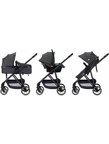 BEBECONFORT Poussette Trio Brume avec siège auto i-Size