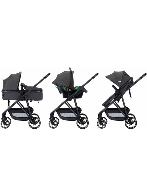 BEBECONFORT Poussette Trio Brume avec siège auto i-Size - Kiabi BEBECONFORT Poussette Trio Brume avec siège auto i-Size - Kiabi