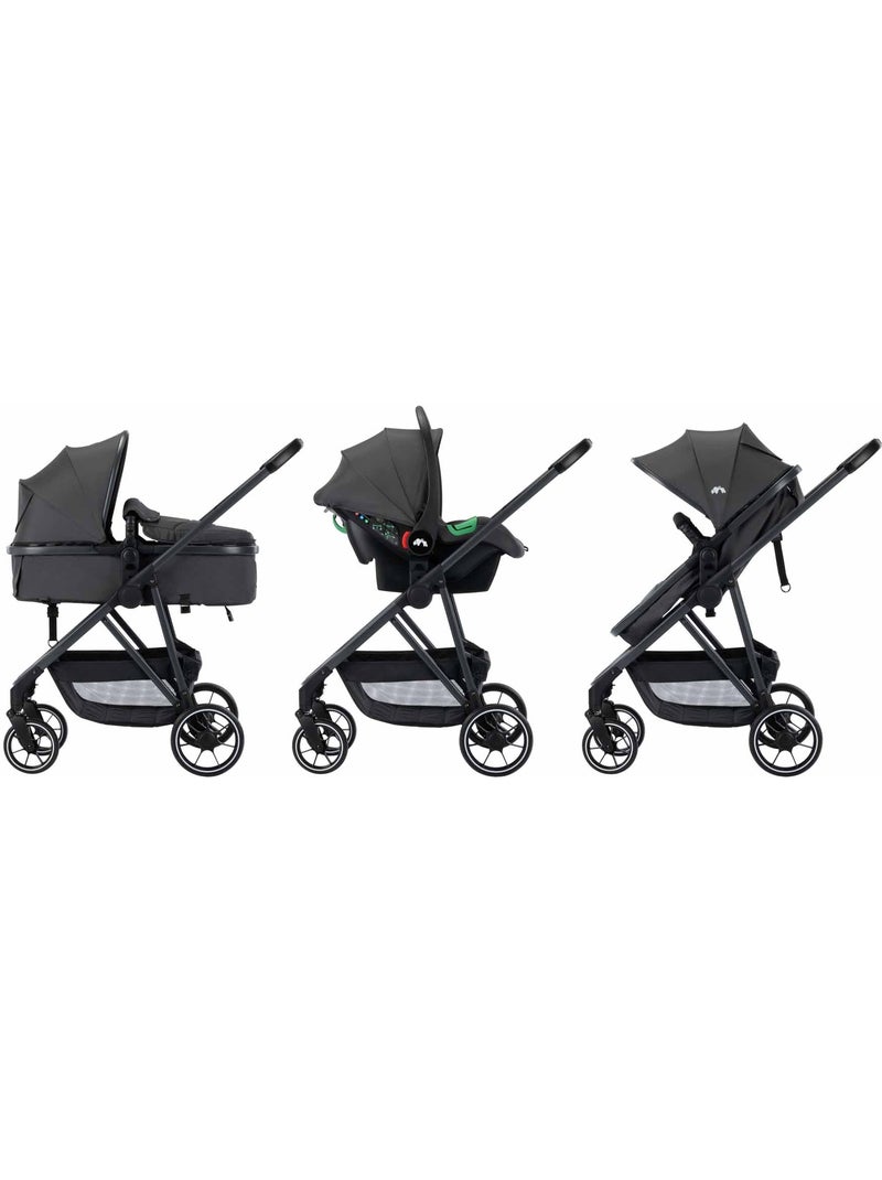 BEBECONFORT Poussette Trio Brume avec siège auto i-Size Gris foncé - Kiabi