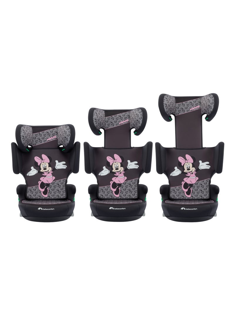 Bebeconfort  Siège auto enfant Road Fix i-Size, Disney Minnie Noir Rose - Kiabi